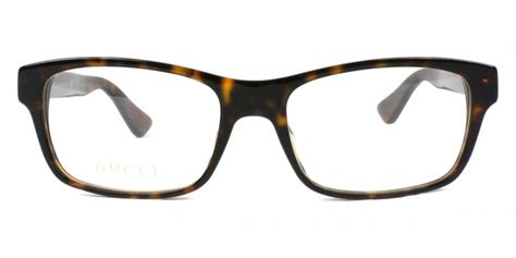 Gucci™ GG0006O 011 55 Havana Eyeglasses 